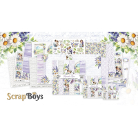 ScrapBoys Lavender Love 12x12 Inch Paper Pad (SB-LALO-08)